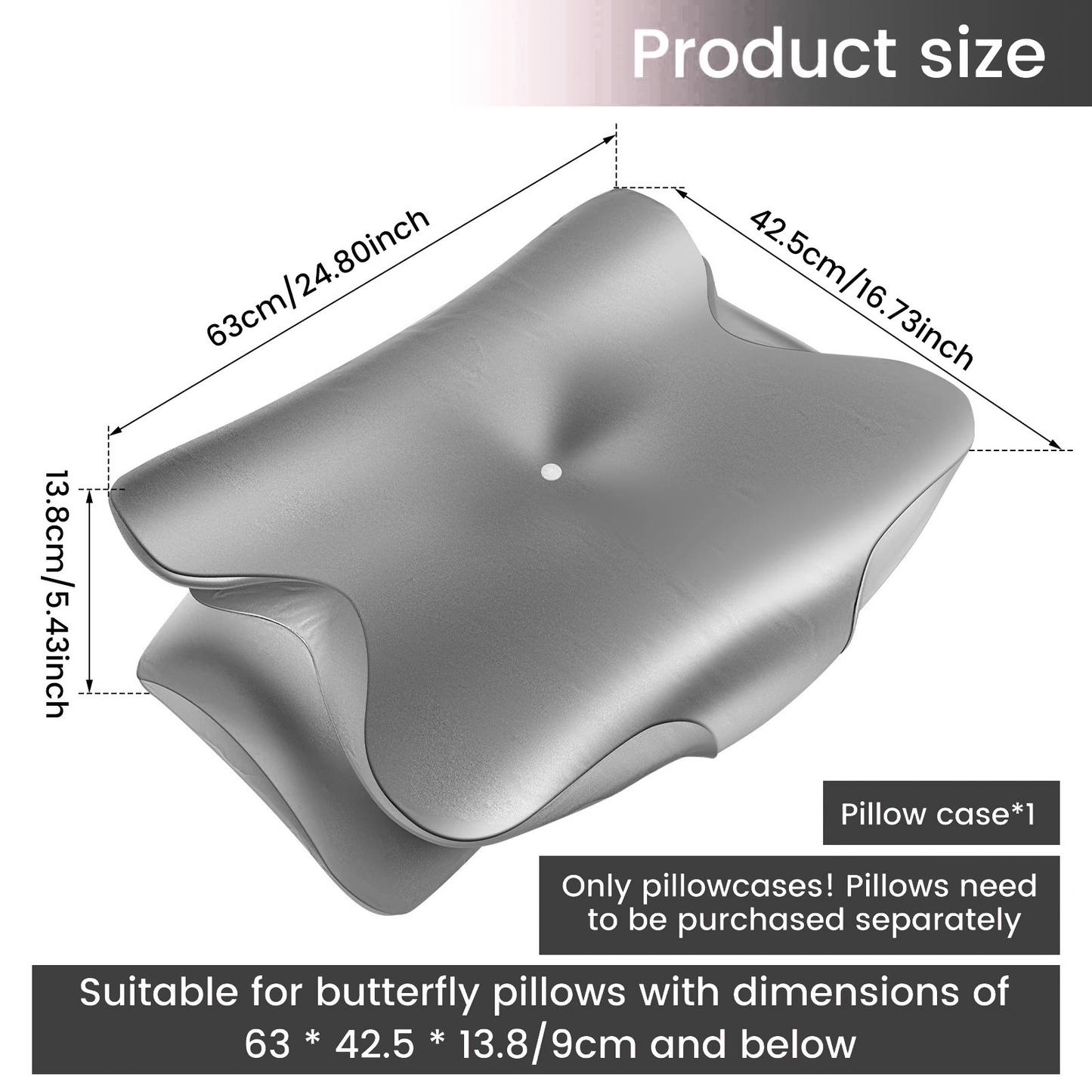 Evonix ErgoRelief™ Pillow Case