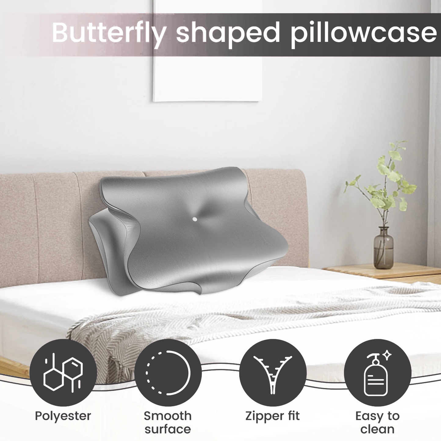 Evonix ErgoRelief™ Pillow Case