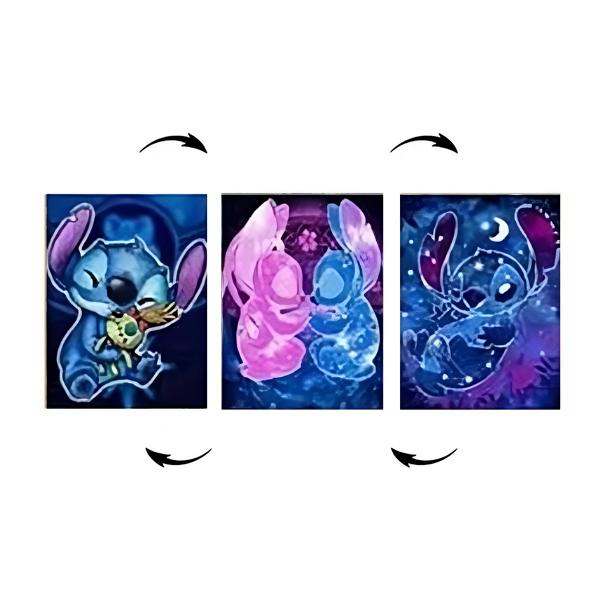 Lilo & Stitch 3D Poster