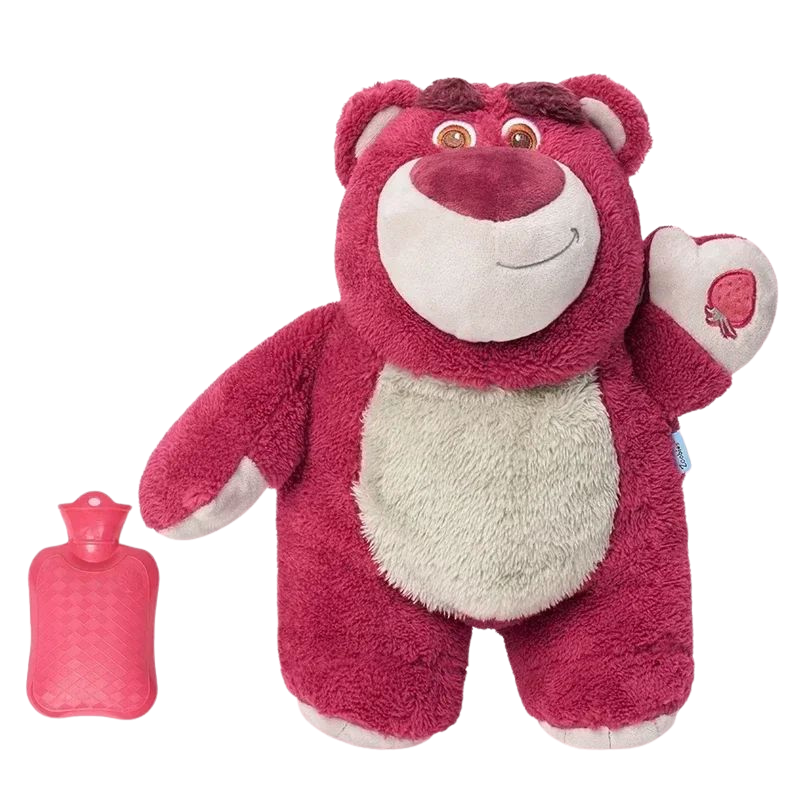 Плюшева грілка для полегшення менструального болю