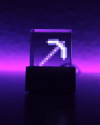 Holographic Crystal Cube